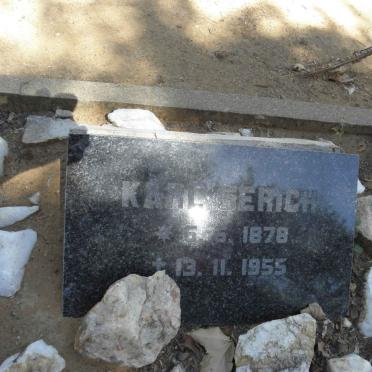 GERICH Karl 1878-1955