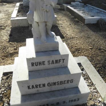 GINSBERG Karen 1963-1963\