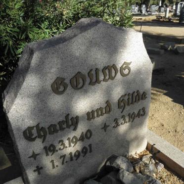 GOUWS Charly 1940-1991 &amp; Hilde 1943-