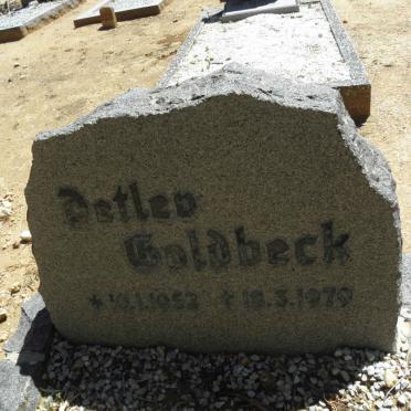 GOLDBECK Detlev 1952-1979