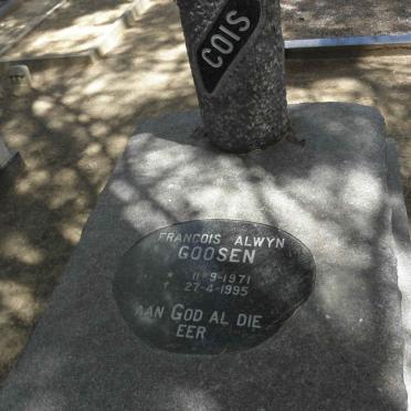 GOOSEN Francois Alwyn 1971-1995