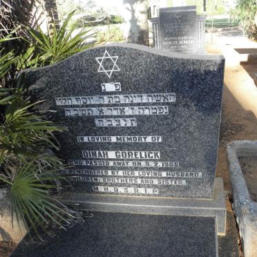 GORELICK Dinah -1965