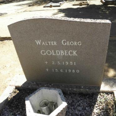 GOLDBECK Walter Georg 1951-1980