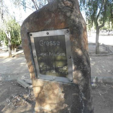 GRESSE Daniel Antonius 1932-2004