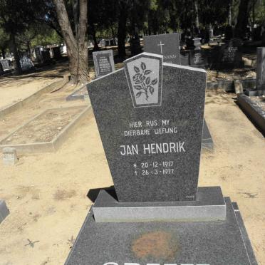 GREEFF Jan Hendrik 1917-1977