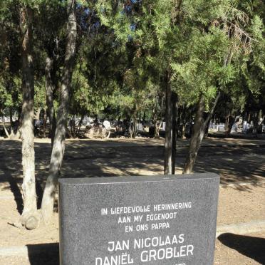 GROBLER Jan Nicolaas Daniël 1940-1972