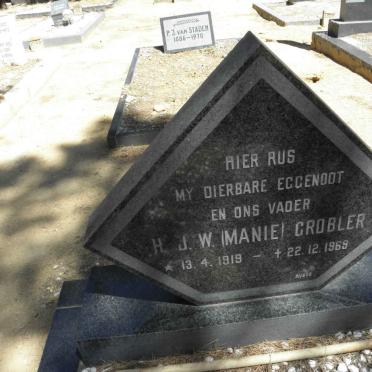 GROBLER H.J.W. 1919-1969