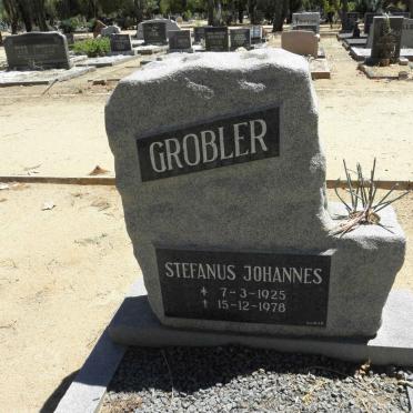 GROBLER Stefanus Johannes 1925-1978
