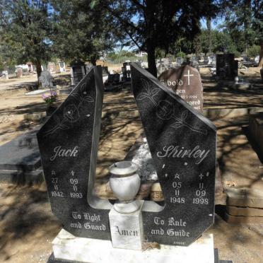 GRABE Jack 1942-1993 &amp; Shirley 1948-1998