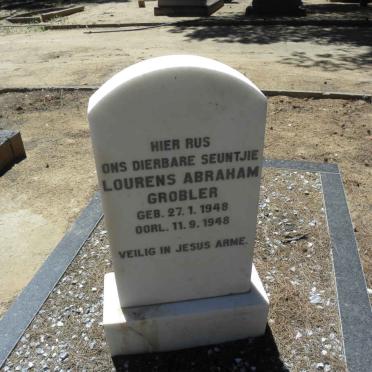 GROBLER Lourens Abraham 1948-1948