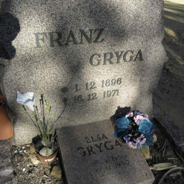 GRYGA Franz 1896-1971 :: GRYGA Elsa 19??-19?0