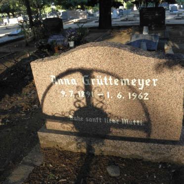 GRÜTTEMEYER Anna 1891-1962
