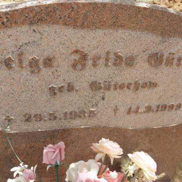 GÜRTEL Helga Frida nee GUTSCHOLM 1935-1999