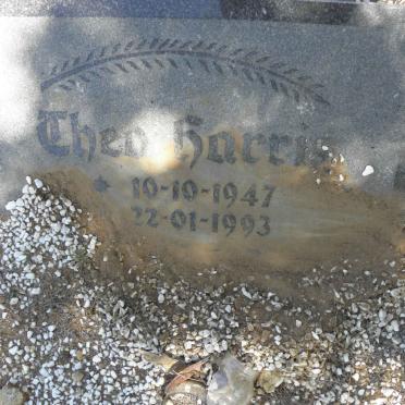 HARRIS Theo 1947-1993