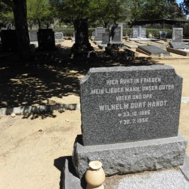 HANDT Wilhelm Curt 1886-1956