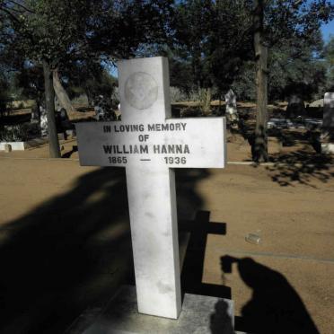 HANNA William 1865-1936