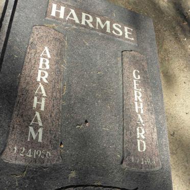 HARMSE Abraham 1956-1972 :: HARMSE Gerhard 1957-1972