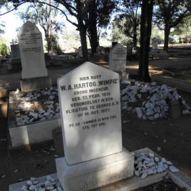 HARTOG W.A. 1916-1937