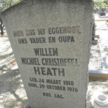 HEATH Willem Michiel Christoffel 1910-1976