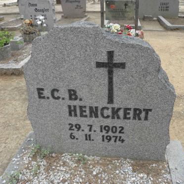 HENCKERT E.C.B. 1902-1974