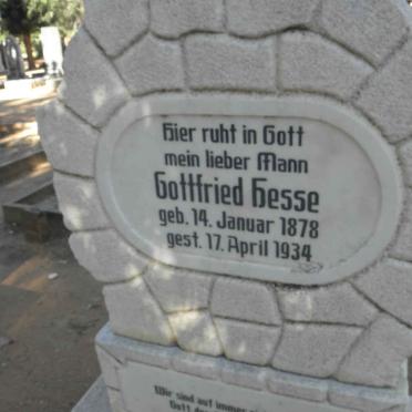 HESSE Gottfried 1878-1934