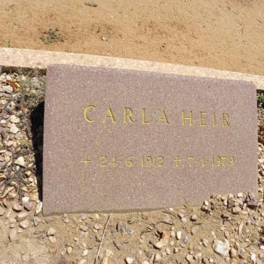 HEIR Carla 1912-1979