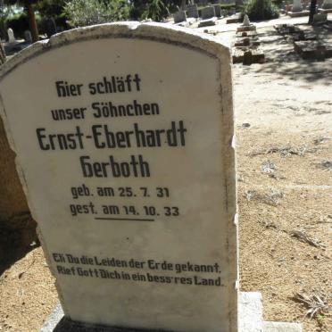 HERBOTH Ernst-Eberhardt 1931-1933