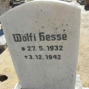 HESSE Wölfi 1932-1942