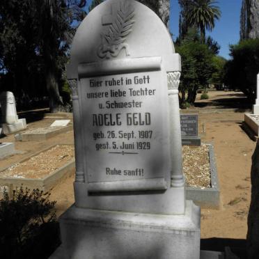 HELD Adele 1907-1929