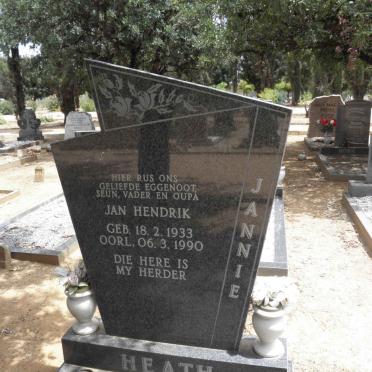 HEATH Jan Hendrik 1933-1990