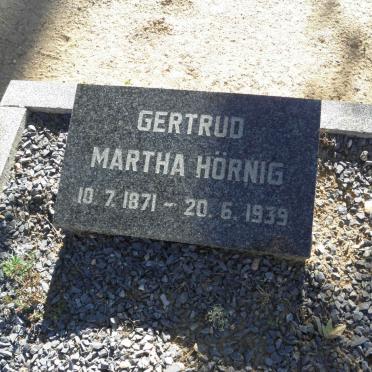 HORNIG Gertrud Martha 1871-1939