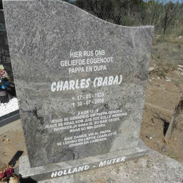 HOLLAND-MUTER Charles 1939-2008