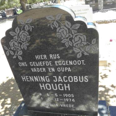 HOUGH Henning Jacobus 1905-1975