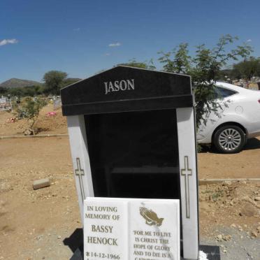 JASON Bassy Henock 1966-2012