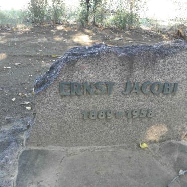 JACOBI Ernst 1889-1958