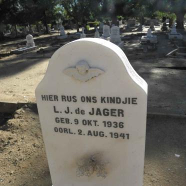 JAGER L.J., de 1936-1941