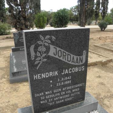 JORDAAN Hendrik Jacobus 1942-1985