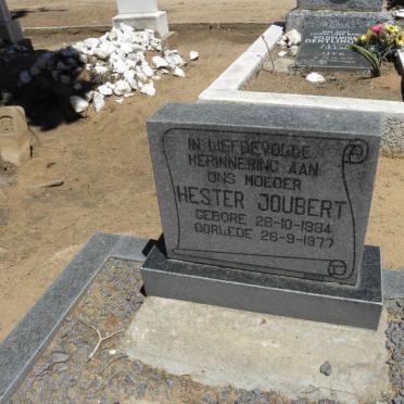 JOUBERT Hester 1884-1977