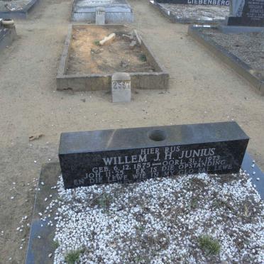 JUNIUS Willem J.H. 1875-1973