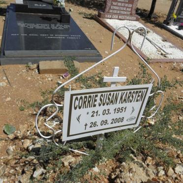 KARSTEN Corrie Susan 1951-2008