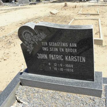 KARSTEN John Patric 1949-1974