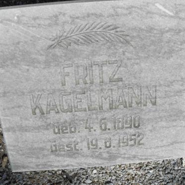 KAGELMANN Fritz 1890-1952