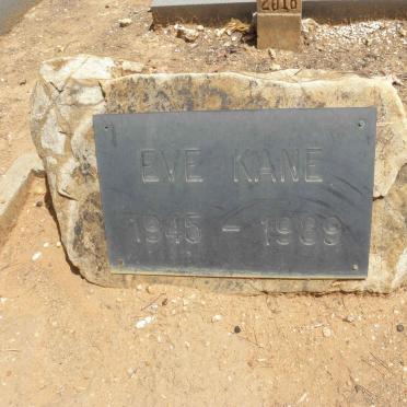 KANE Eve 1945-1989