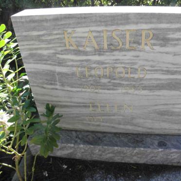KAISER Leopold 1907-1985 &amp; Ellen 1914-