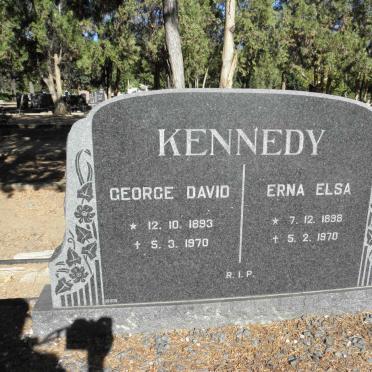 KENNEDY George David 1893-1970 &amp; Erna Elsa 1898-1970