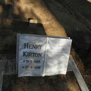 KIRTON Henry 1895-1974