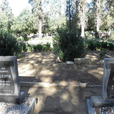 KLOPPER C.M.J. 1893-1963 &amp; Dina Maria 1892-1982