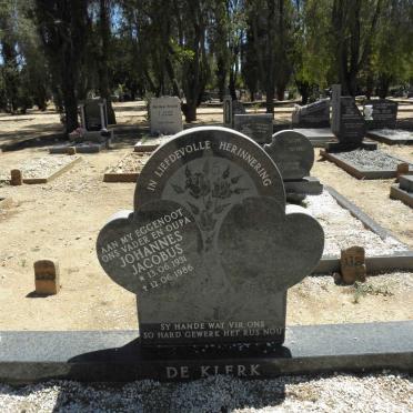 KLERK Johannes Jacobus, de 1931-1986