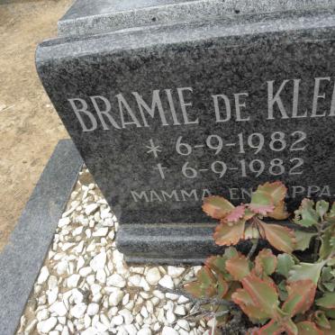 KLERK Bramie, de 1982-1982