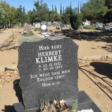 KLIMKE Herbert 1952-1997